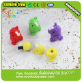 Gomme en caoutchouc animal en forme de rhinocéros pour enfants jouet